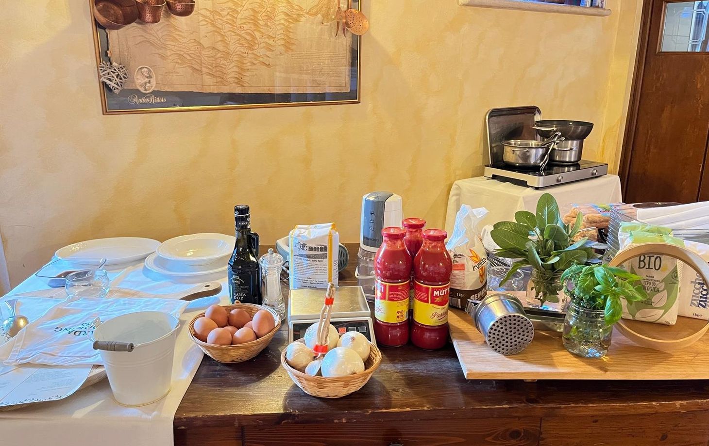 Lake Garda Cooking Class Experience with Premium Wine for Small Groups