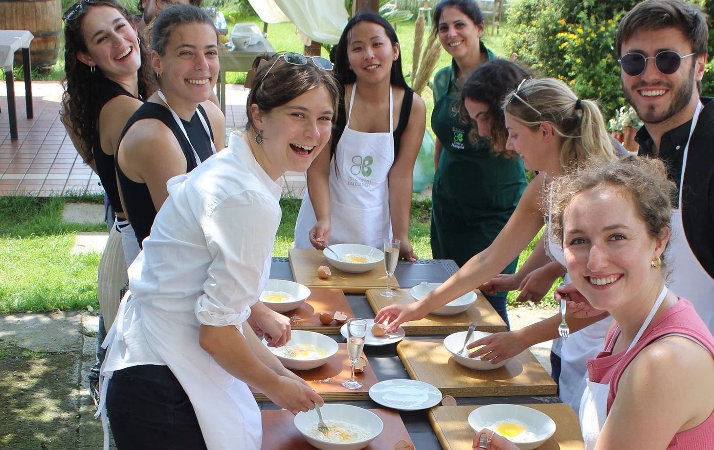 Pompei Pasta Culinary Class with Wine Tasting and Transfer Included