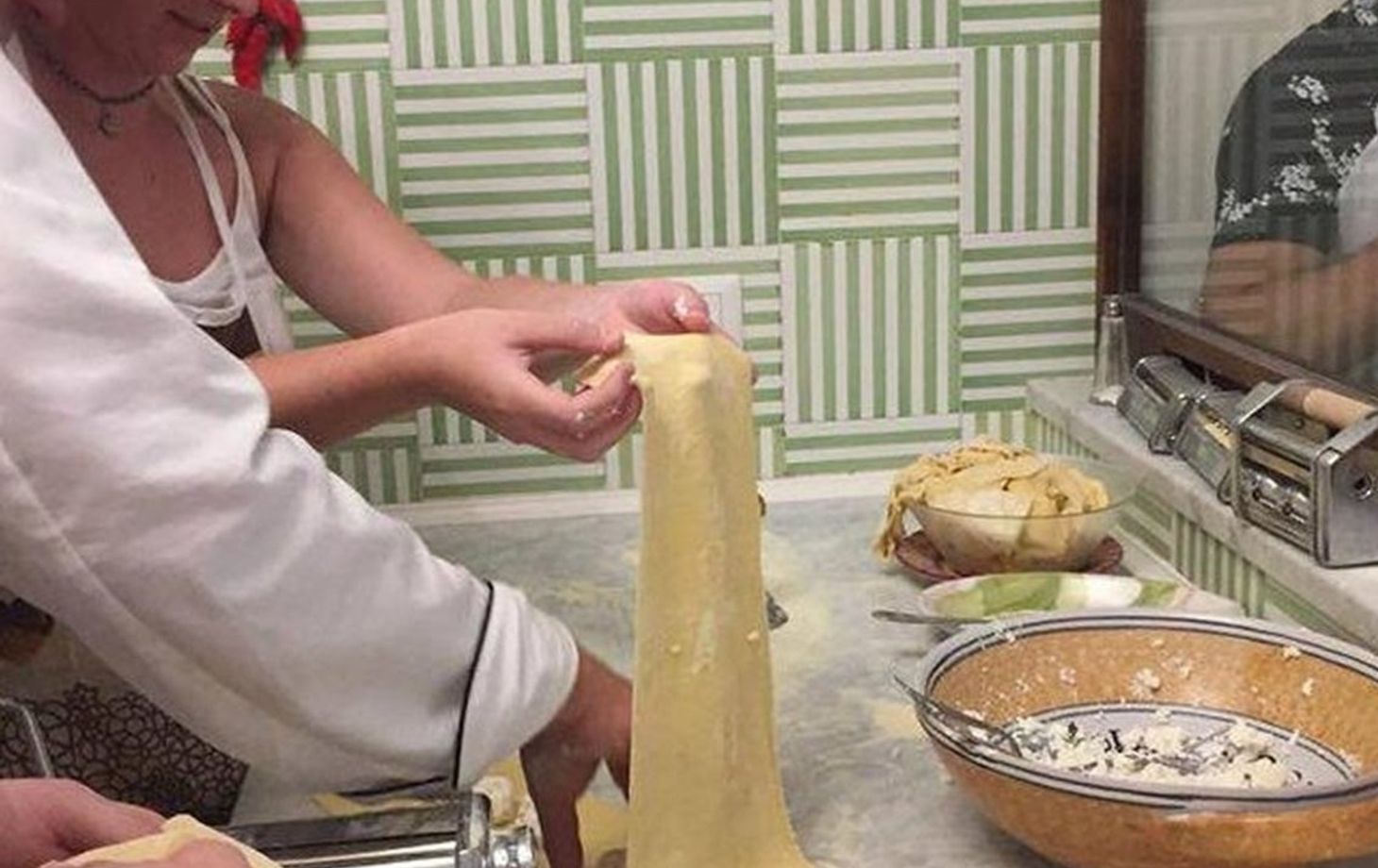 Sorrento Cooking Class with Wine and Limoncello Tasting for Small Groups