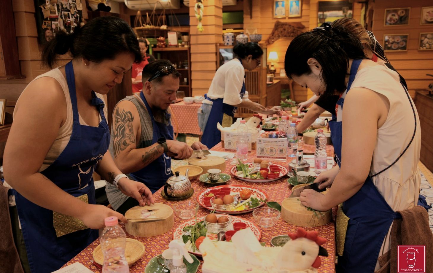 Cours de cuisine thaïlandaise Sompong à Silom