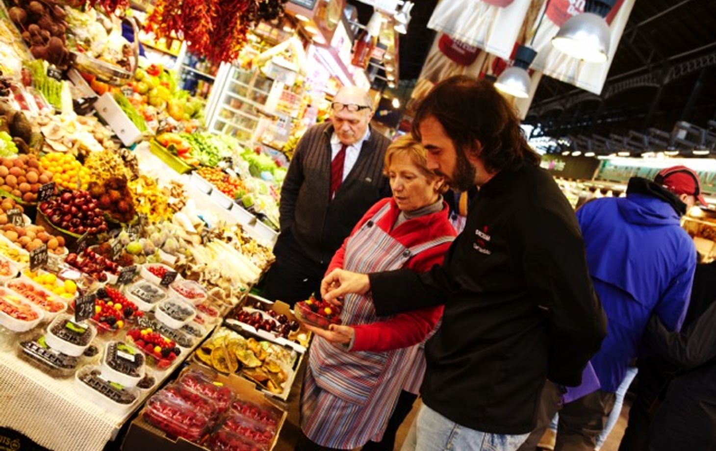 Spanish Cooking Class with Boqueria Market Tour