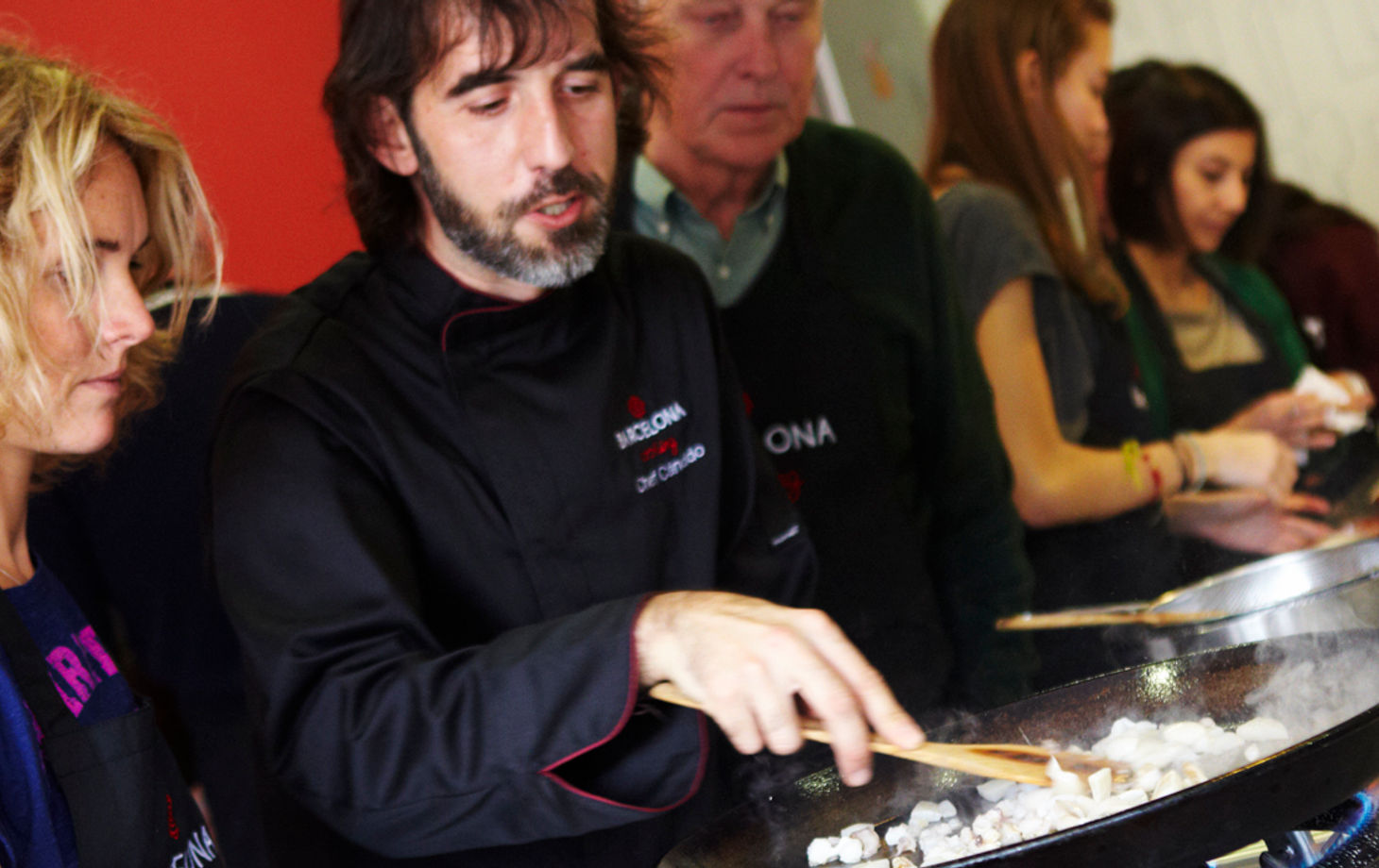 Spanish Cooking Class with Boqueria Market Tour