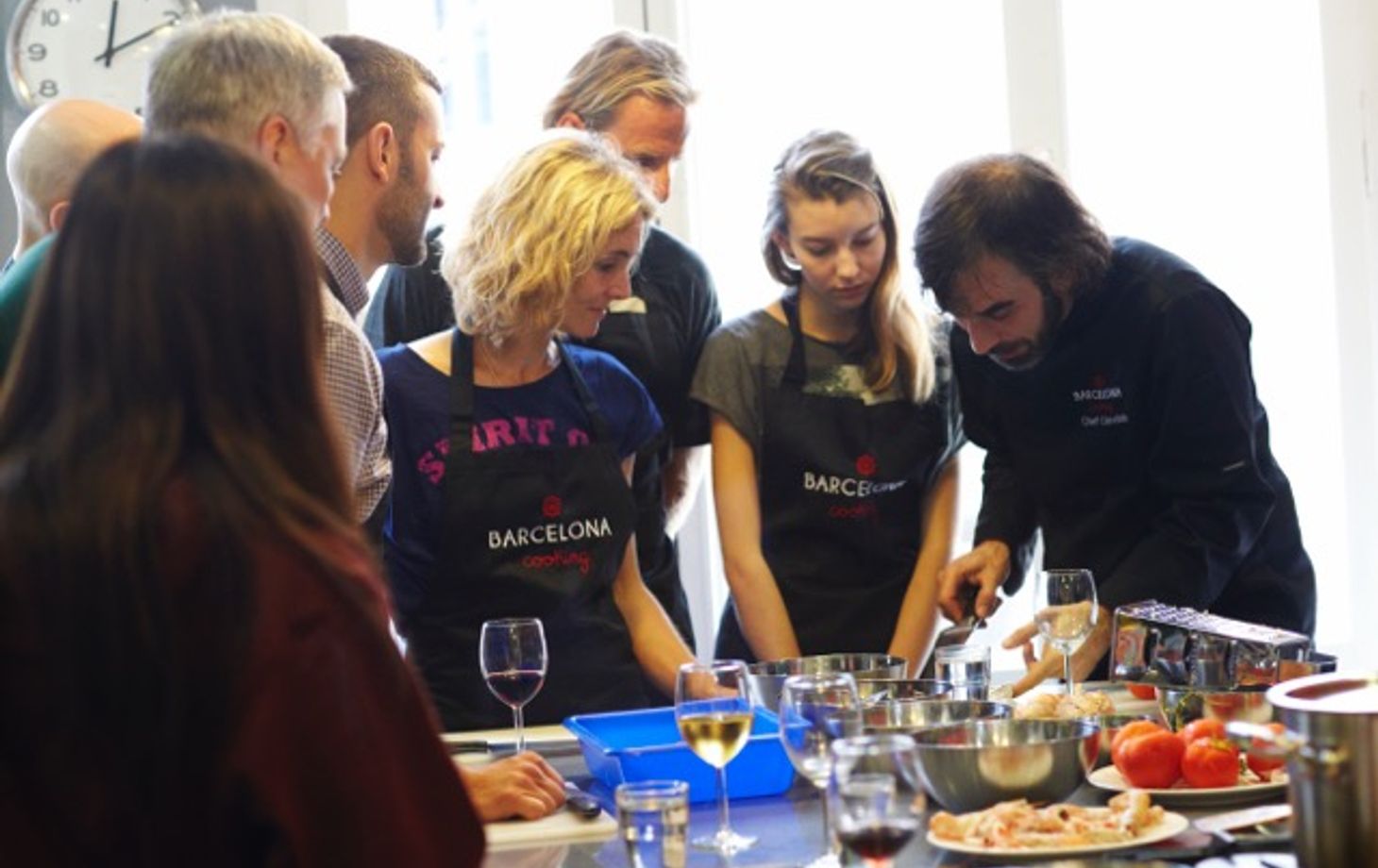 Spanish Cooking Class with Boqueria Market Tour