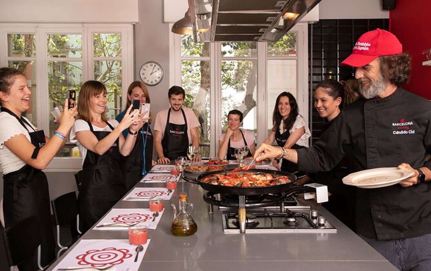 Cours de cuisine espagnole avec visite du marché de la Boqueria