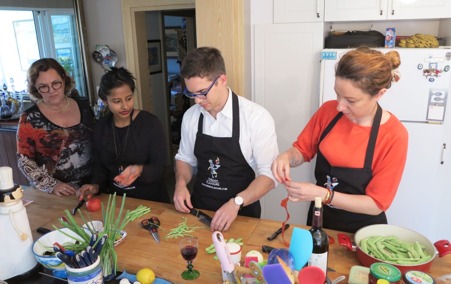 Istanbul Spice Bazaar Tour and Traditional Turkish Cooking Class