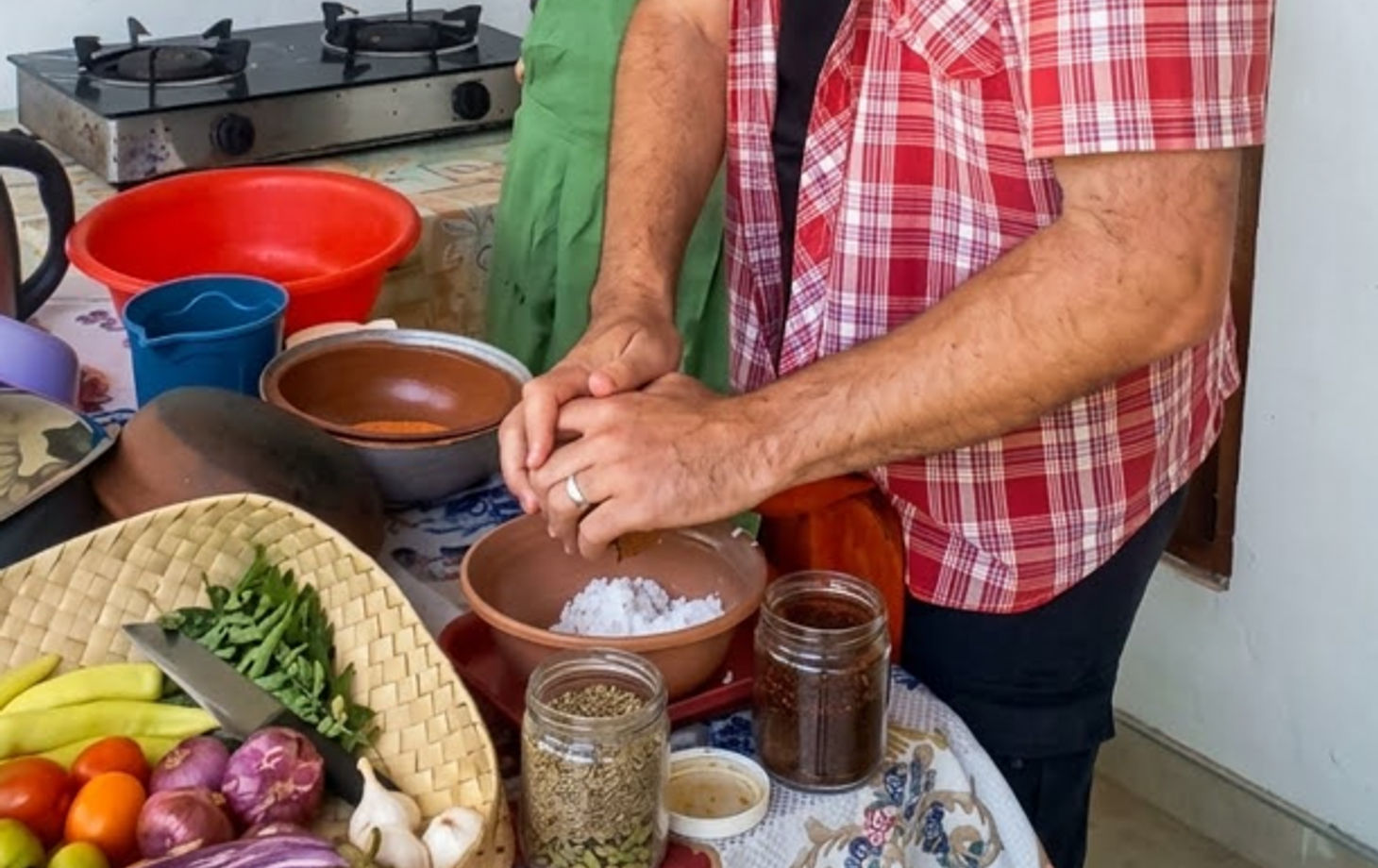 Cours de cuisine sri-lankaise avec visite du marché de Negombo