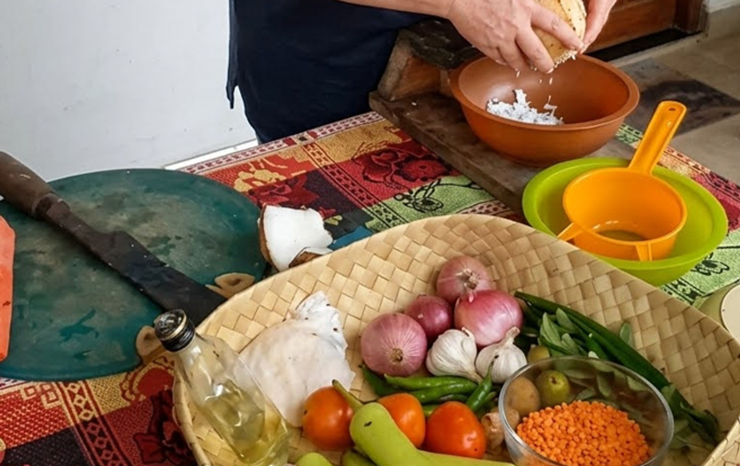 Cours de cuisine sri-lankaise avec visite du marché de Negombo