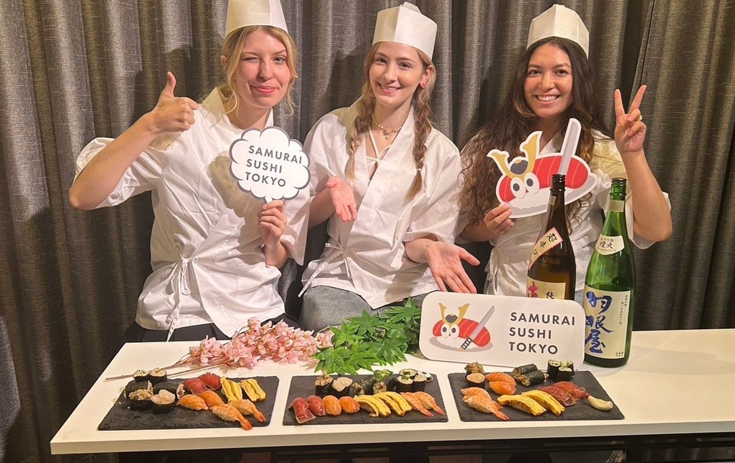 Erleben Sie die Kunst der Sushi-Zubereitung und die Sake-Verkostung!