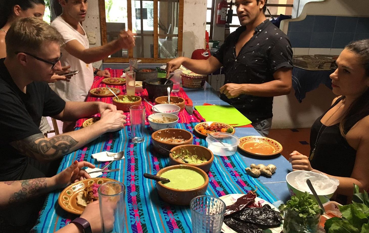 Taco workshop degustation style, with local Chef & Taco Expert