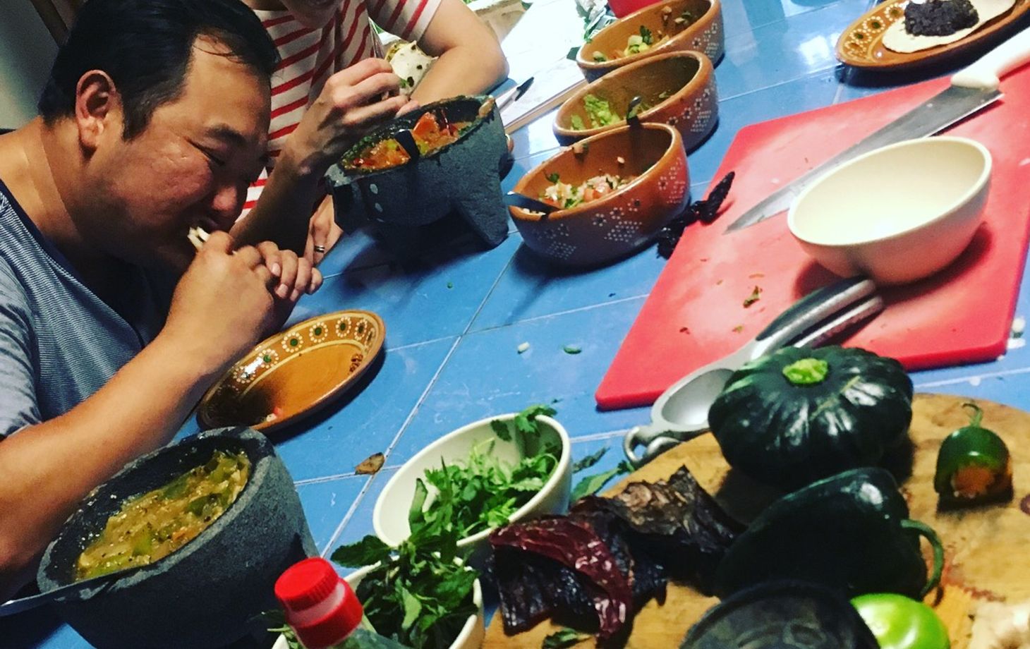Taco workshop degustation style, with local Chef & Taco Expert