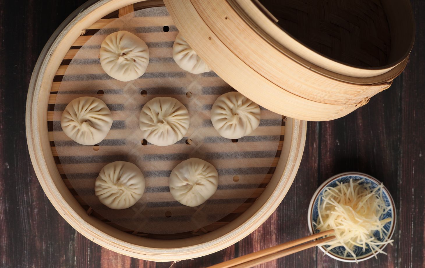 手擀小笼包点心课程 (可要求素食)