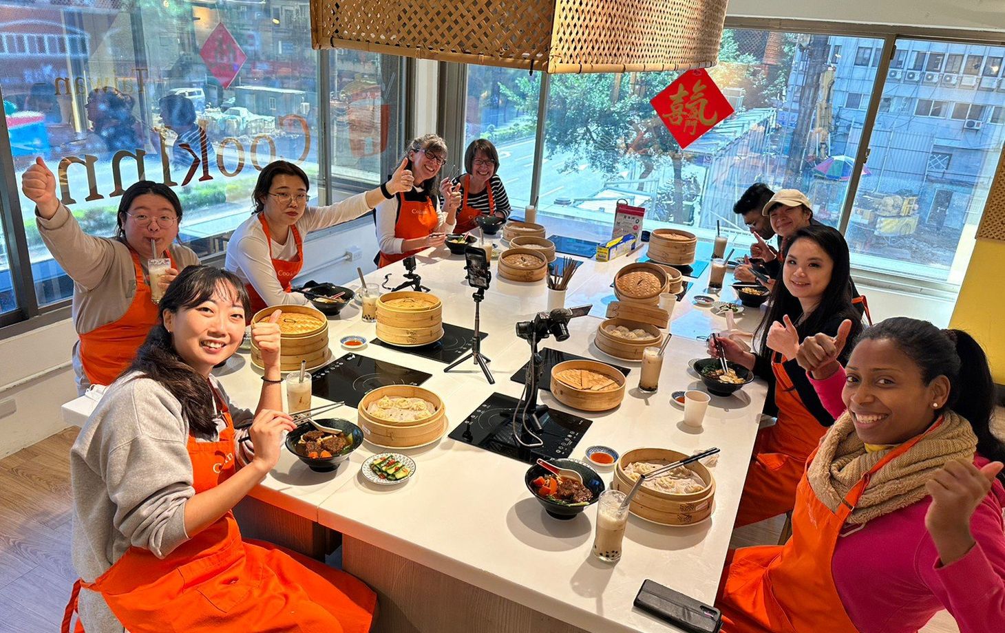 手擀小笼包点心课程 (可要求素食)