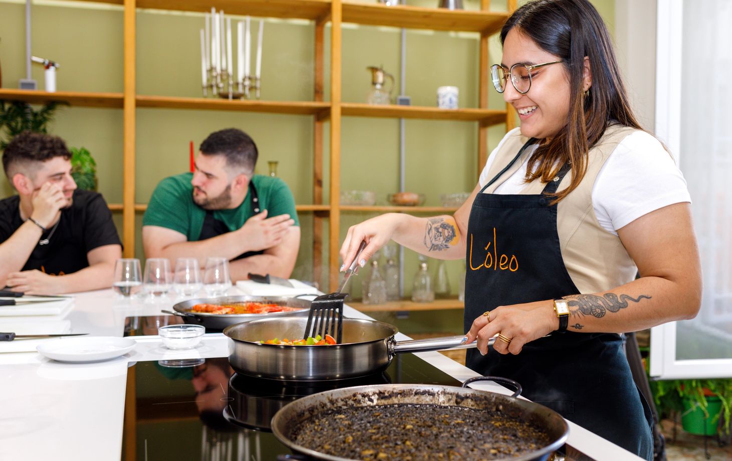 Tapas and Paella Culinary Class in a Special Gastronomic Place