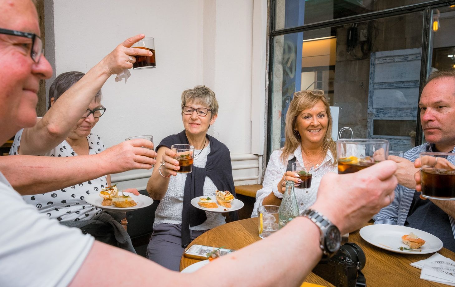 Tapas Food Walking Tour with Drinks in Barcelona