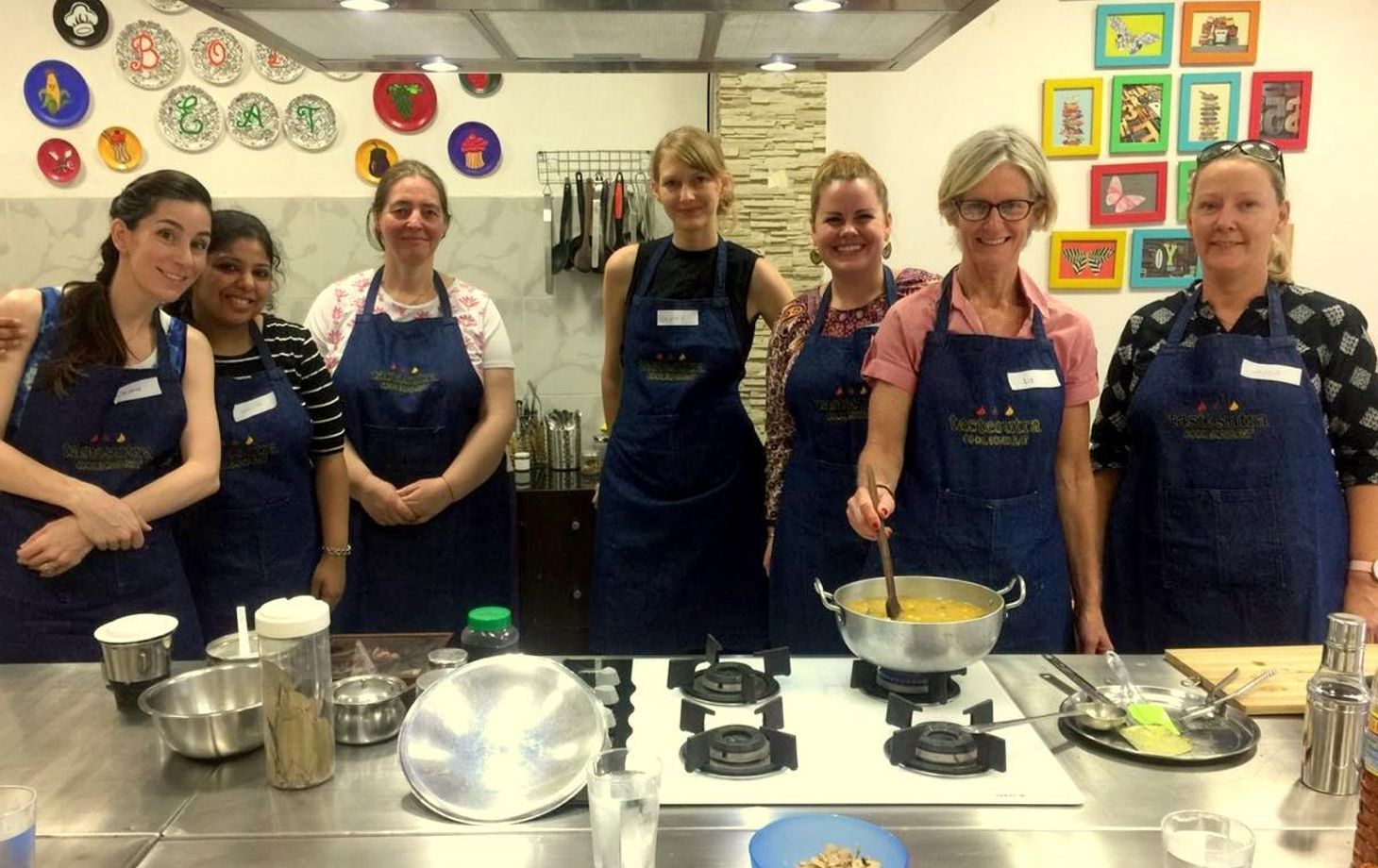 Tastesutra: Recreational Indian Food Cooking Class in New Delhi with Market Tour