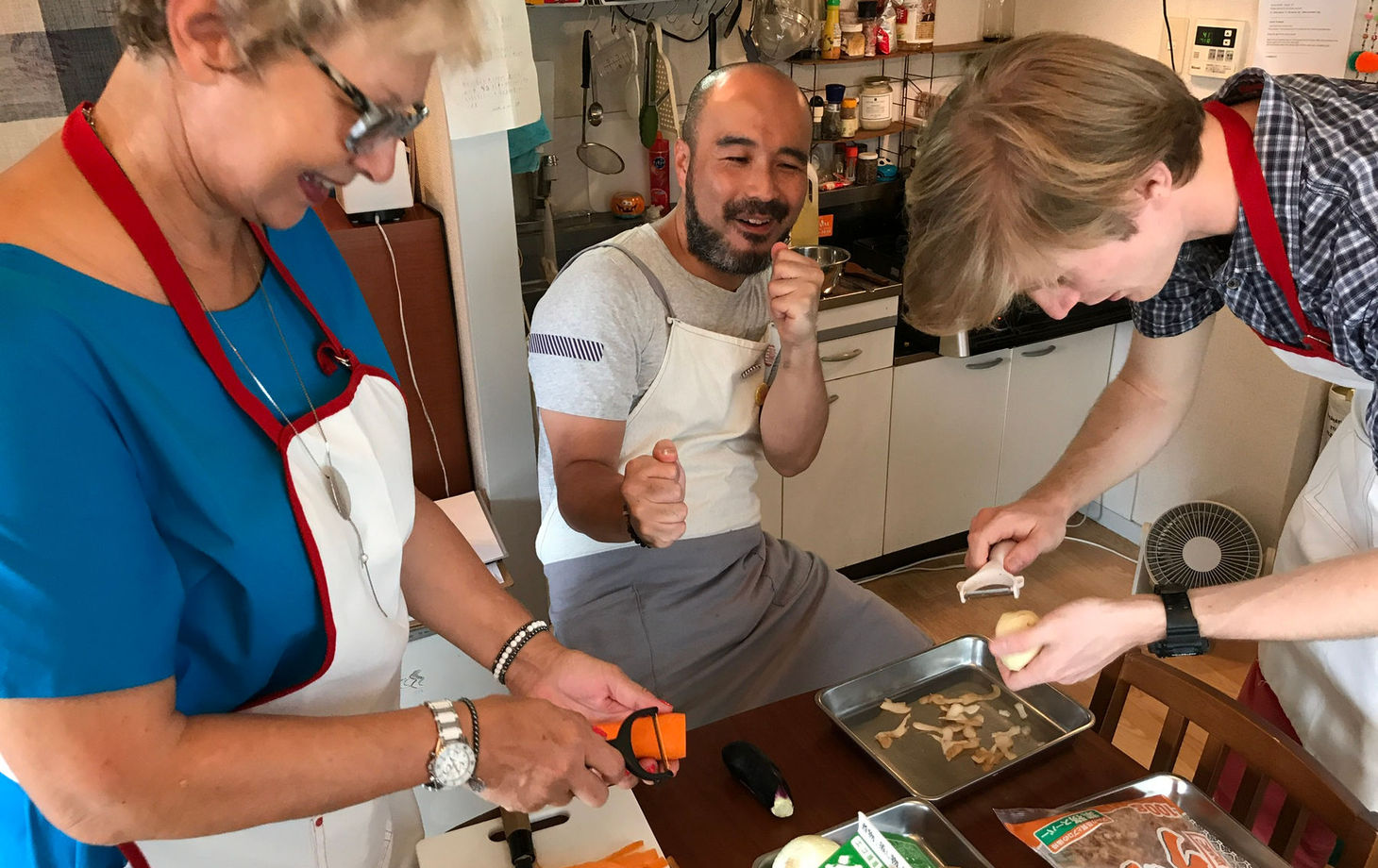 Authentic Japanese Cooking with Home-Chef & Local Neighborhood Tour