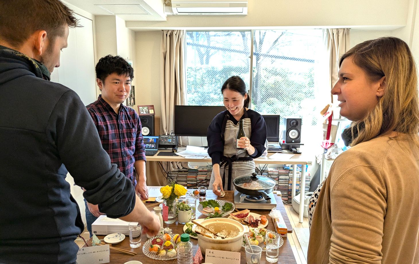 Temari Sushi Experience with Matcha & Wellness Tips in Roppongi