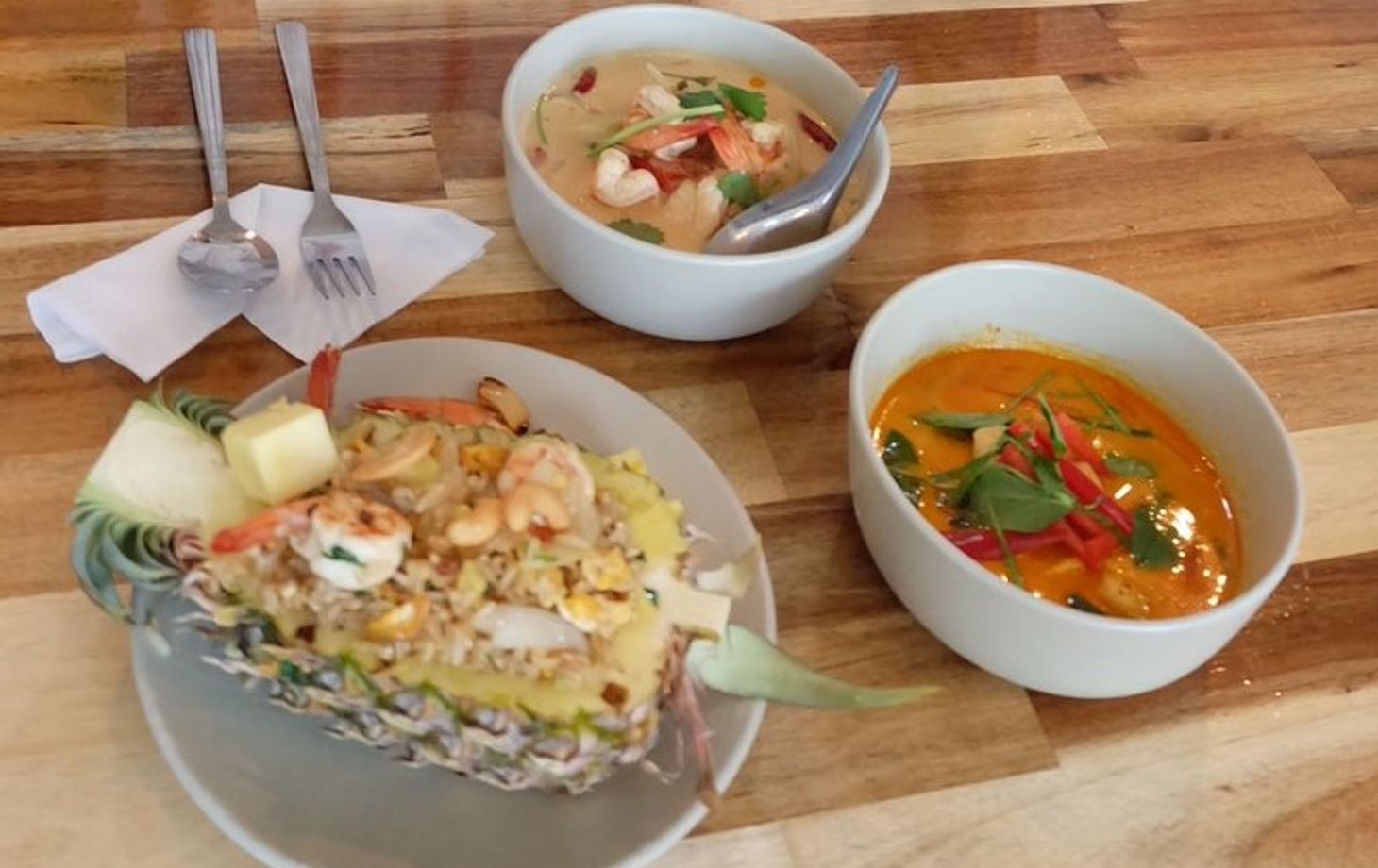 Learn 4 Thai Dishes in Cooking Class with Market Tour