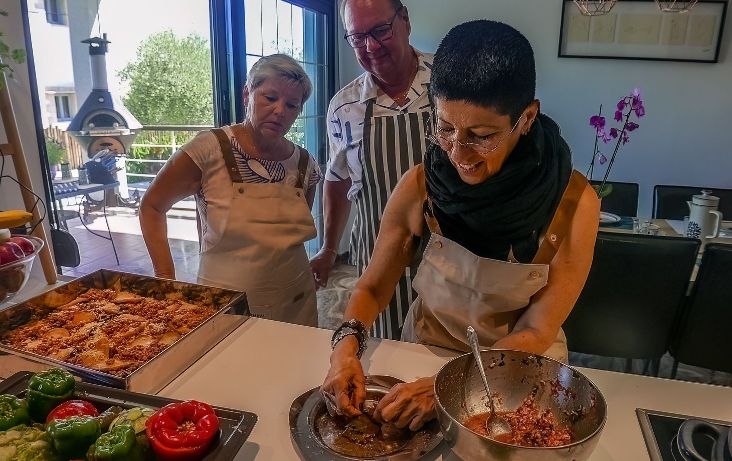 Authentischer kretischer Kochkurs mit Käseherstellung und Olivenölverkostung