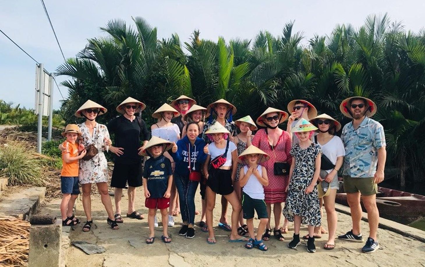 Thuan Tinh Island Sunset Family Cooking Class, Rowboat Ride, Lantern Lounge In Water Coconut Forest