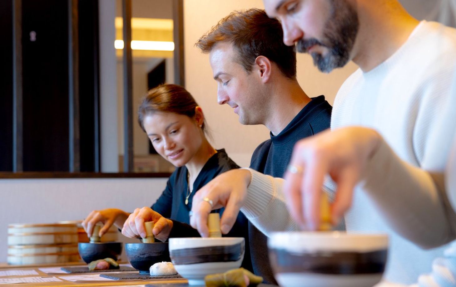 Tokyo Matcha Workshop with Japanese Sweets in Asakusa