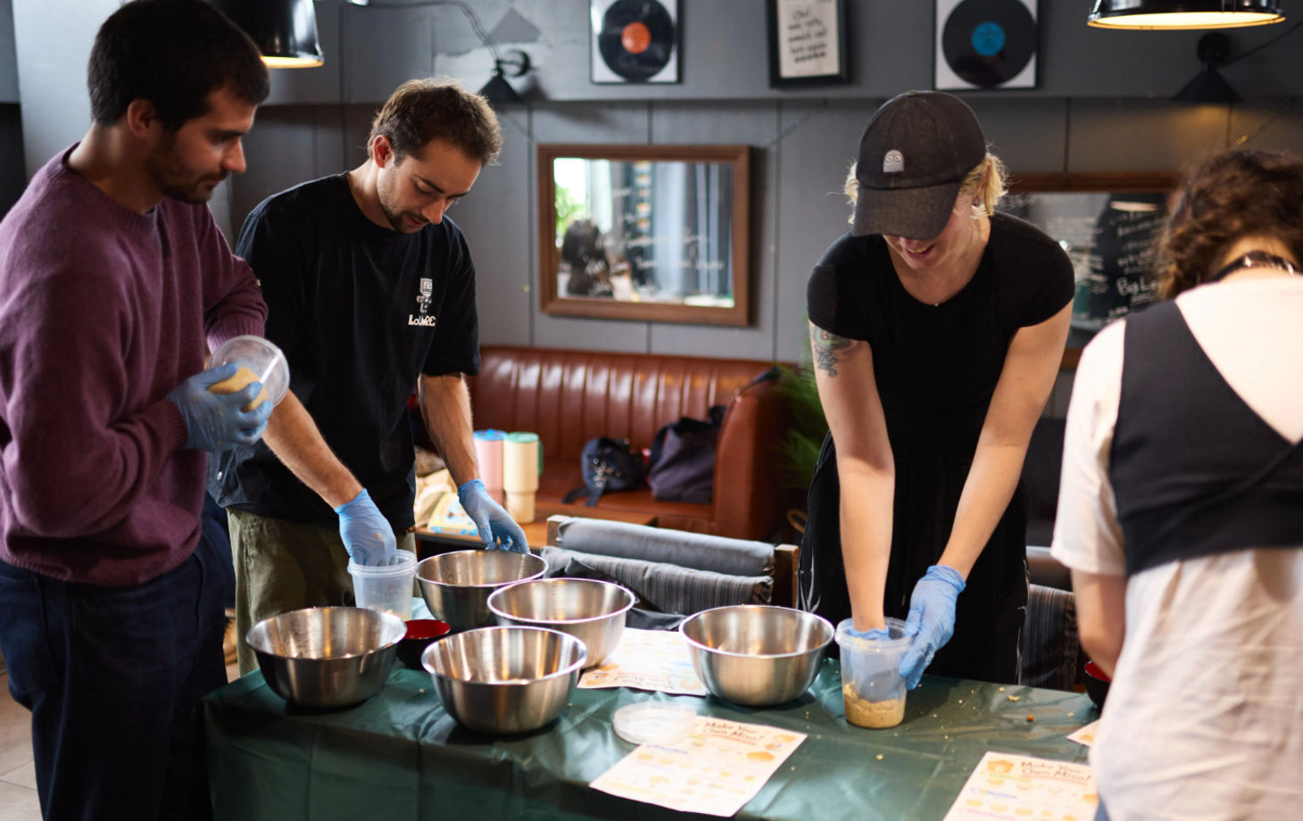 Tokyo Miso Making & Japanese Sake Experience