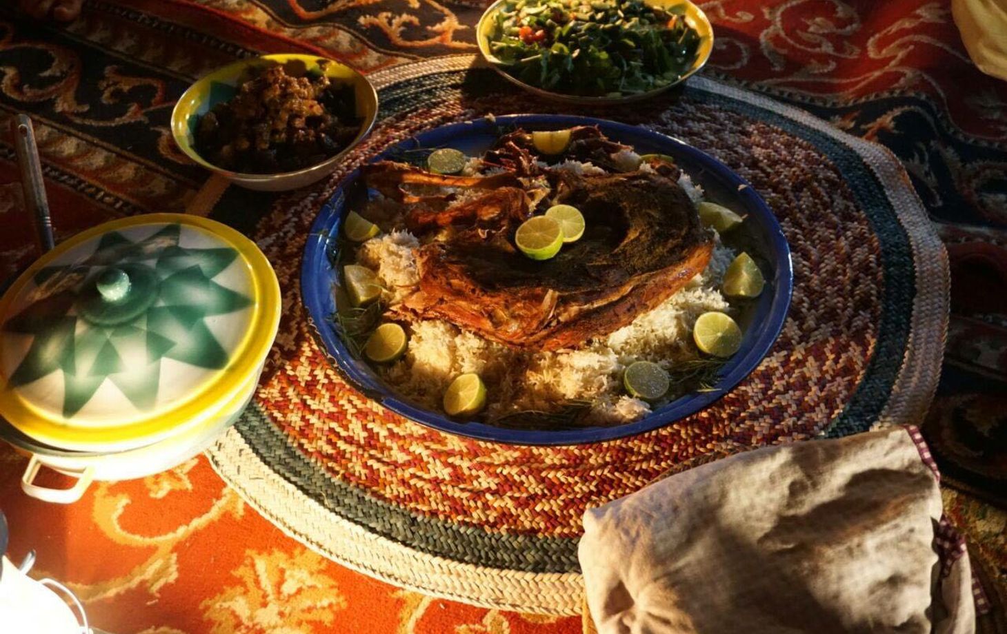 Traditional Bedouin Evening, Camel Ride, Cooking Show and Dinner
