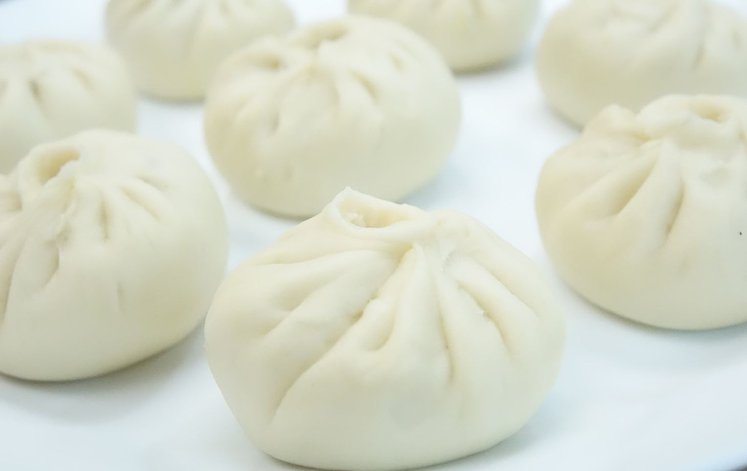 Chinese Steamed Bun and Pan Fried Pancake with Floral Tea (Vegan or non-vegan)