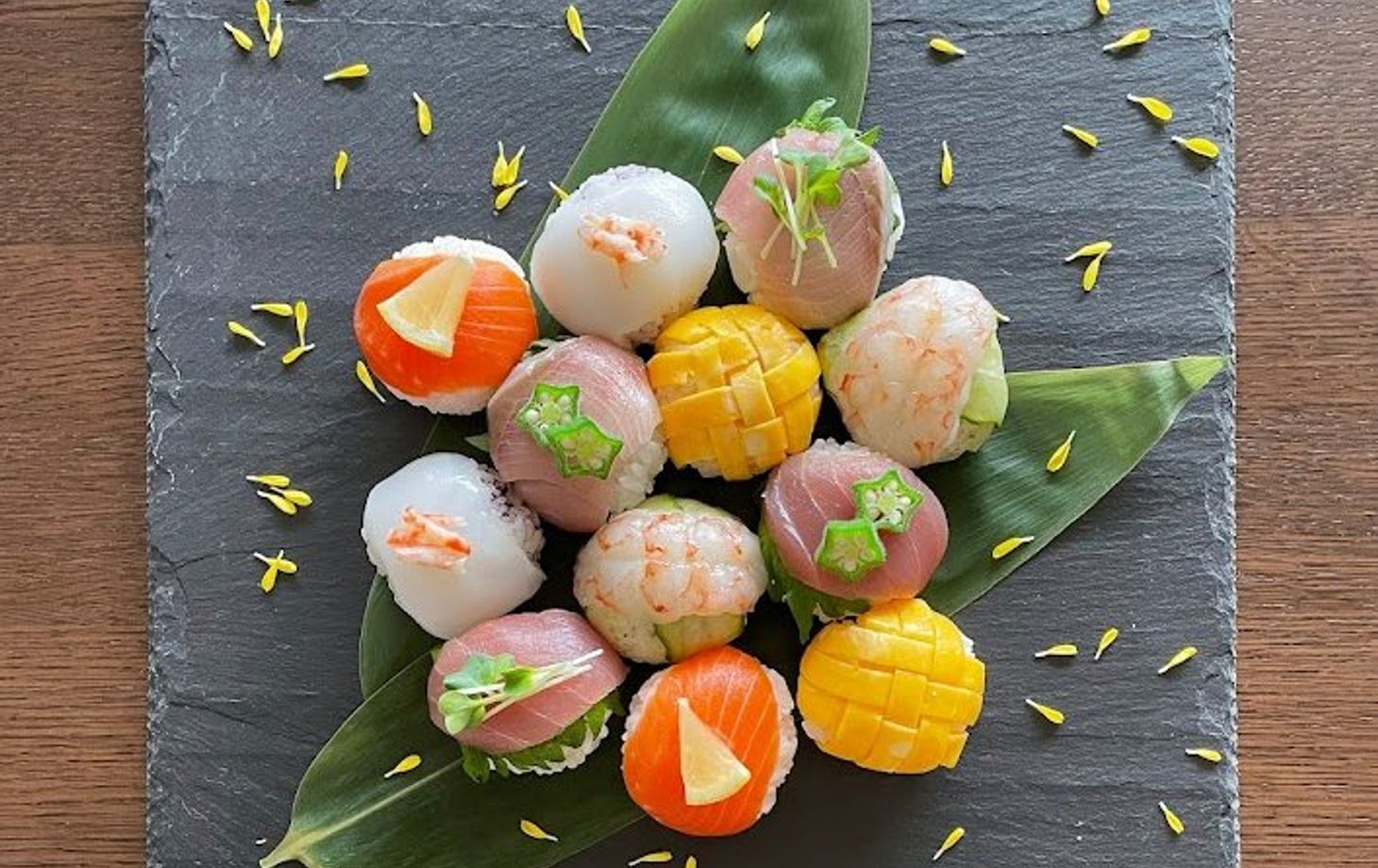 Traditional Flavors with a Creative Twist: Cute and Colorful Temari Sushi