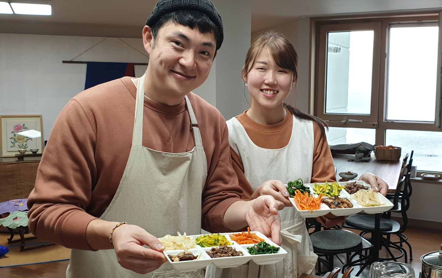 Traditional Korean Cooking Class and Dining Experience