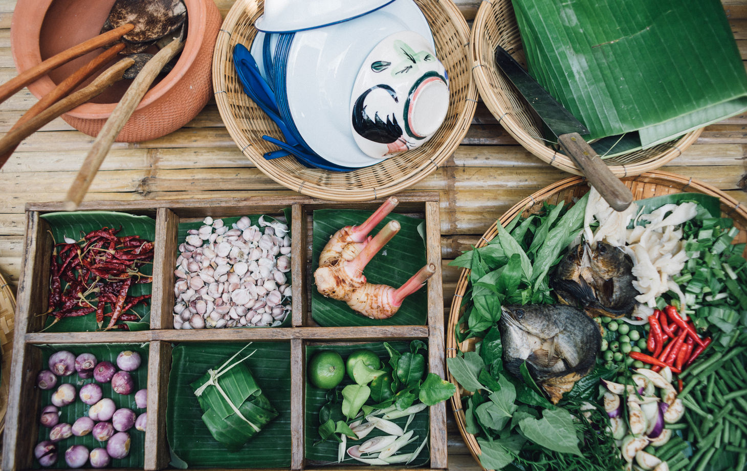 Traditional Lanna Cultural Tour and Organic Cooking Class