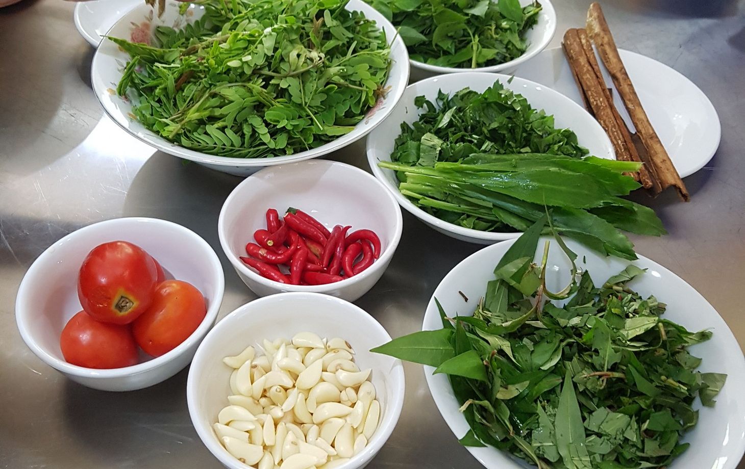 Cours de cuisine traditionnelle birmane avec visite du marché