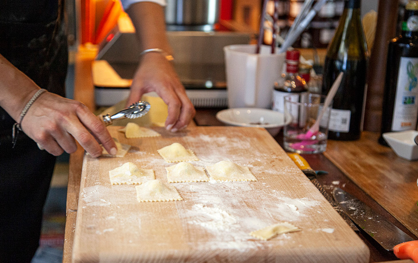 Traditional Roman Culinary Class with Wine Tasting & Pairing Experience
