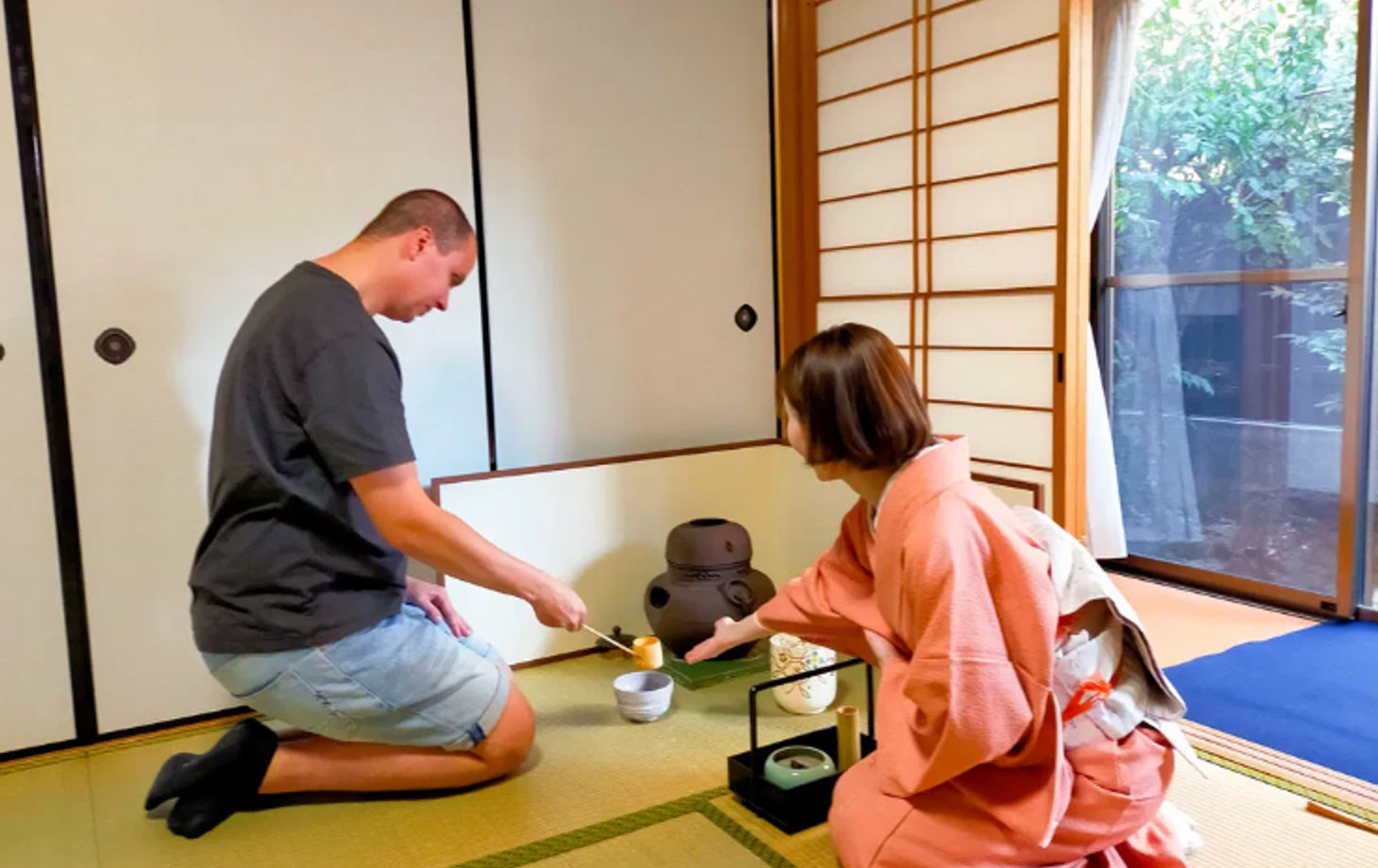 Traditional Tea Ceremony, Matcha, and Wagashi Making in a Kyoto Home