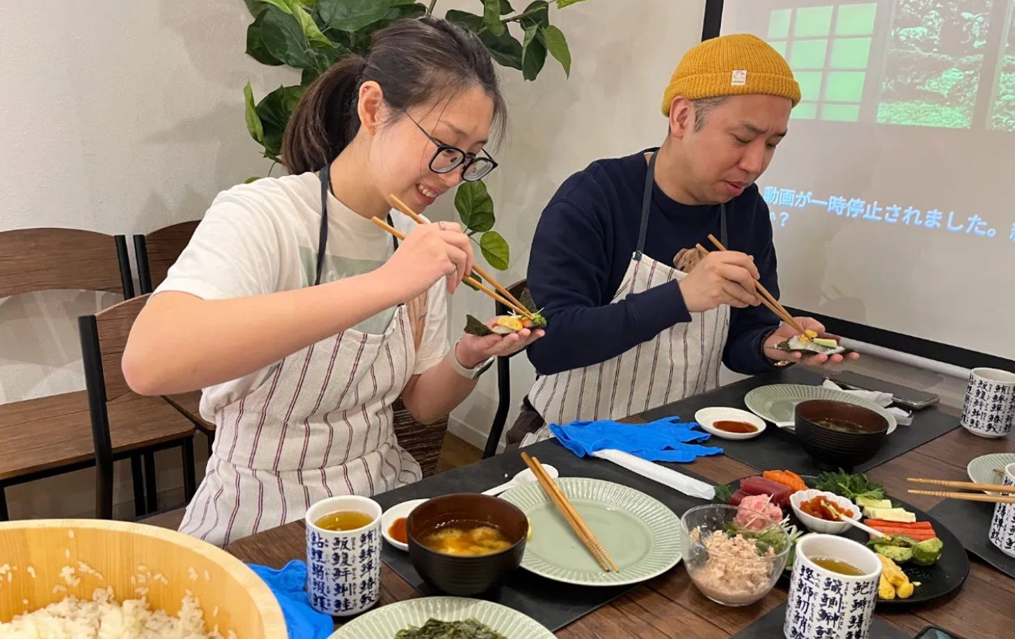 Tsukiji Temaki Sushi Party with Fresh Local Ingredients & Japanese Tea