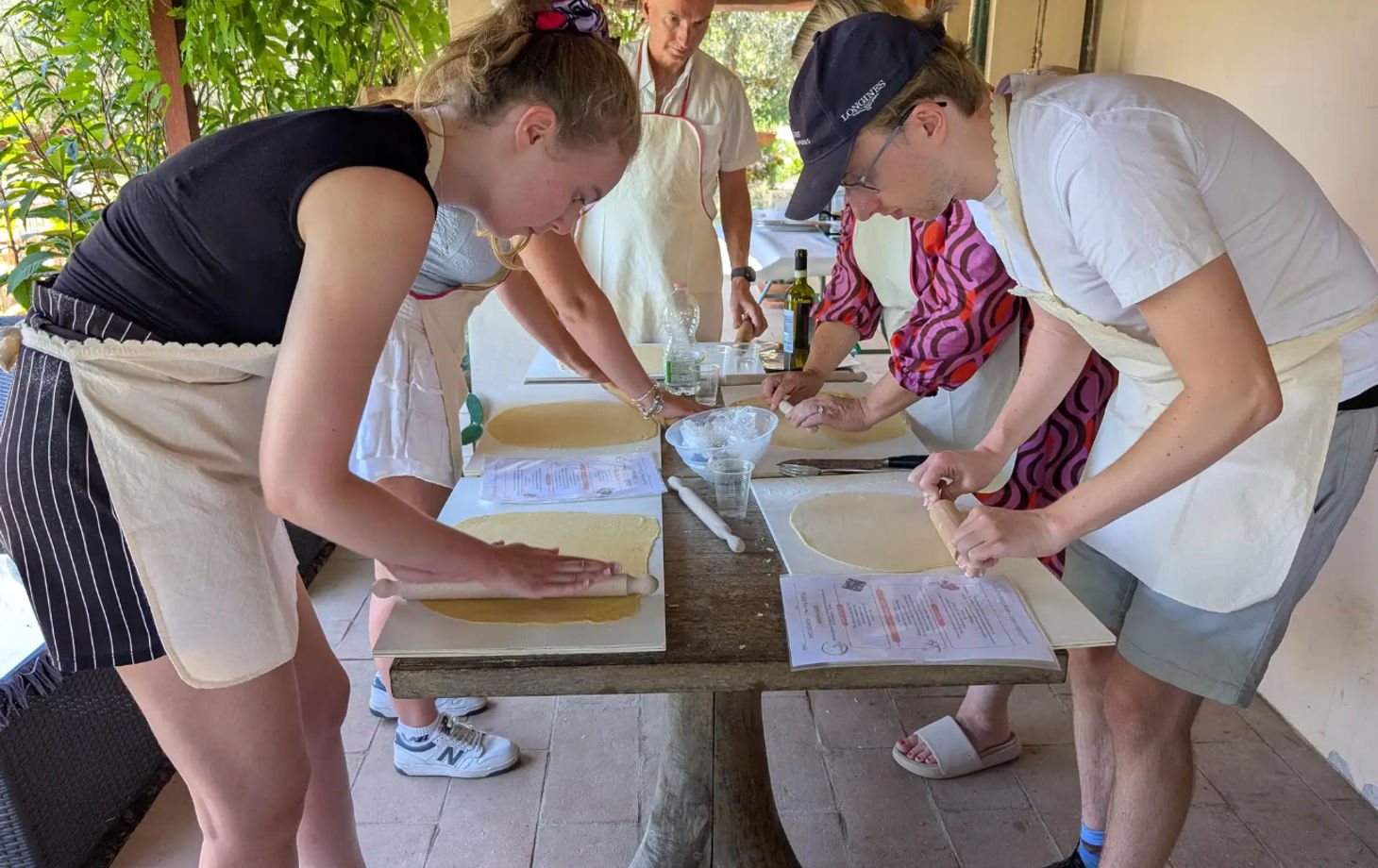 San Gimignano Tuscan Cooking Experience with Handmade Pasta, Lunch & Wine