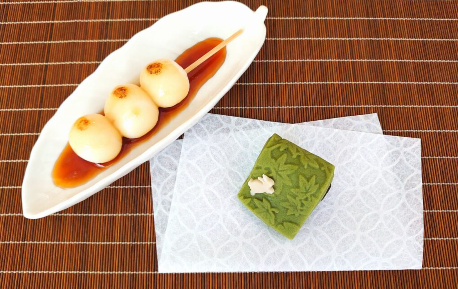 Japanese Wagashi Making Class: Matcha Nerikiri & Mitarashi Dango