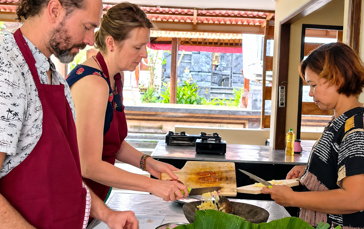 Uluwatu Balinese Cooking Class with Optional Market Tour & Free Pick-Up