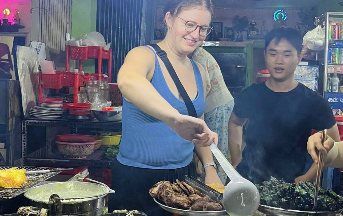 Unique Walking Street Food Tour in Saigon
