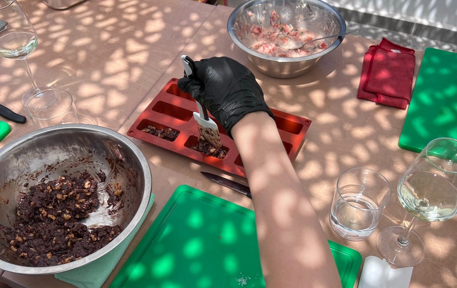 Vegan Cooking Class with Wine Pairing in Santorini