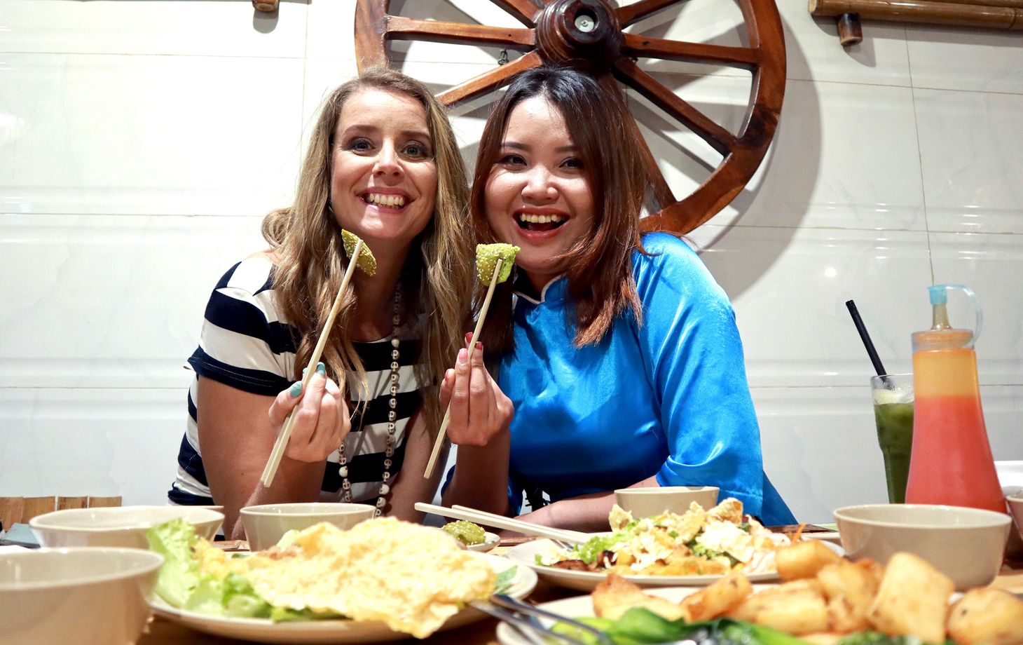 Vegan Food Tour on Scooter with Passionate Girl Riders