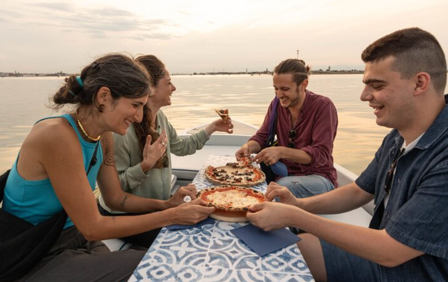 Excursion gastronomique et en bateau aux îles de Venise