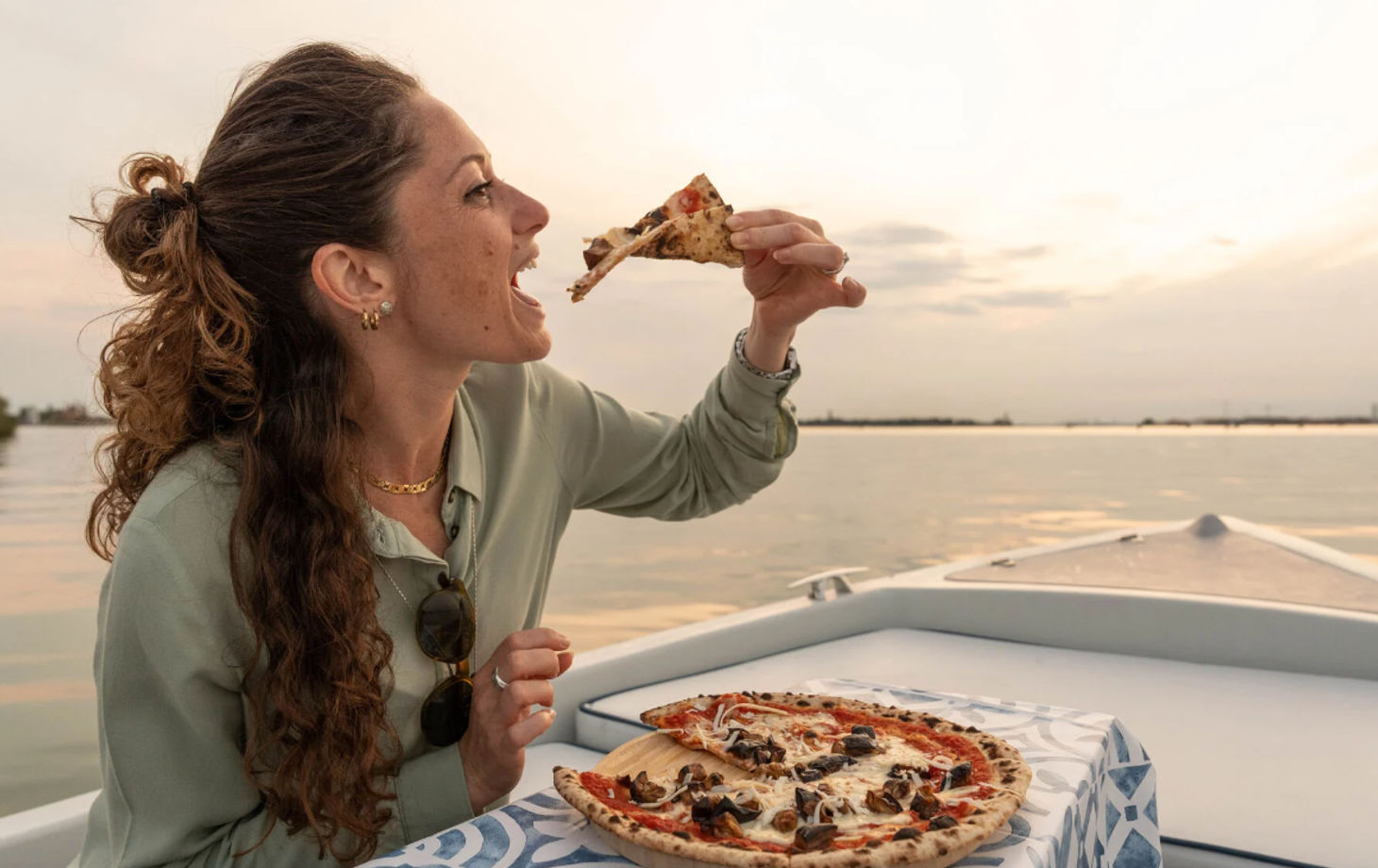 Excursion gastronomique et en bateau aux îles de Venise