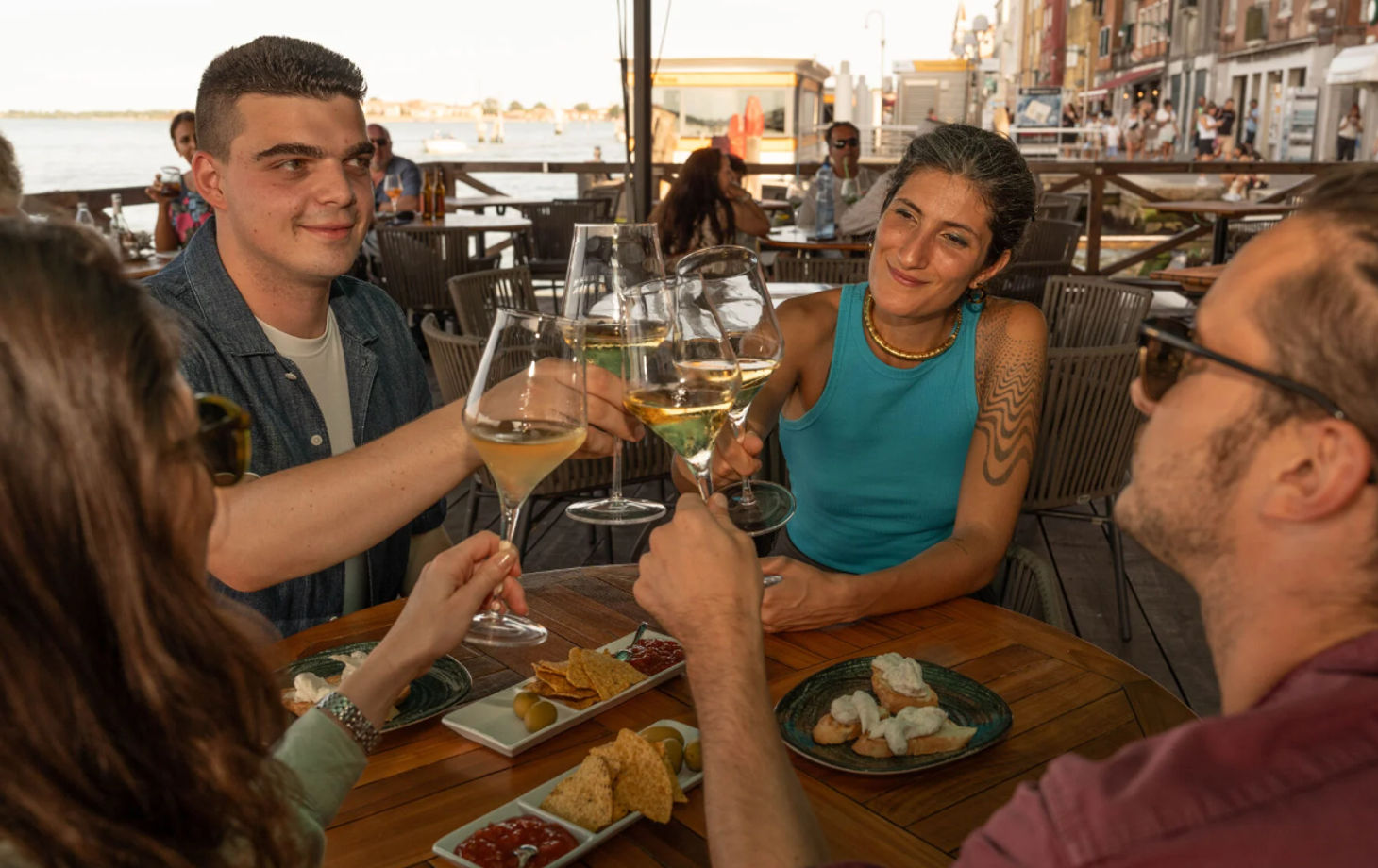 Excursion gastronomique et en bateau aux îles de Venise