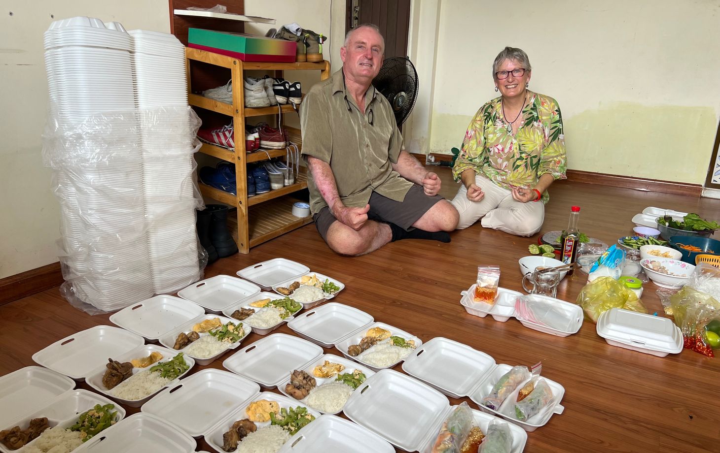 Vietnamese Charity Cooking Class For People In Need