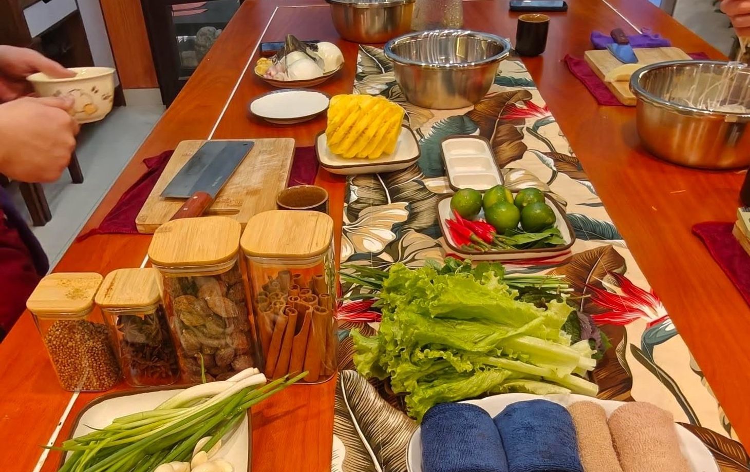 From Market to Home Kitchen: Vietnamese Cooking Class with Bánh Xèo & Salt Coffee