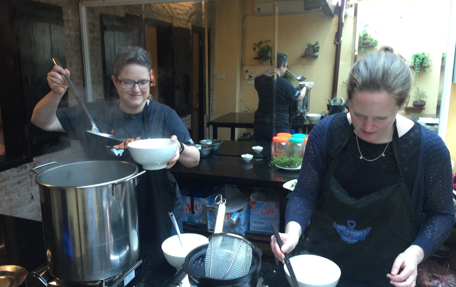 Interactive Vietnamese Cooking Class with Cyclo Tour and Market Tour