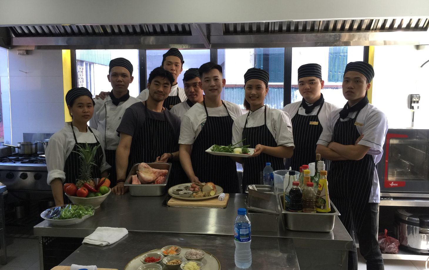 Interactive Vietnamese Cooking Class with Cyclo Tour and Market Tour