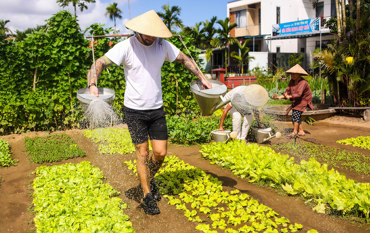 Vietnamese Cooking Class with Market Tour & Farming Experience