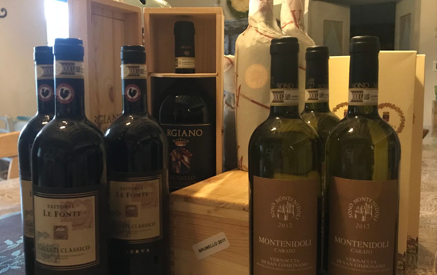 Wine Tasting San Casciano dei Bagni in Val d'Orcia